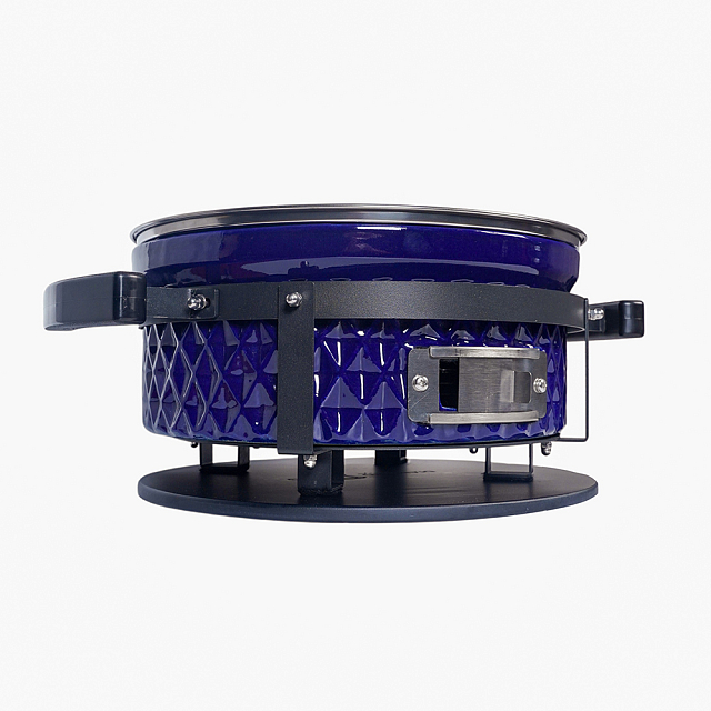 Настольный керамический гриль Diamond Egg Tabletop Grill Цвет: синий