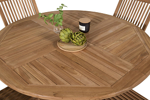 Стол круглый Brafab Turin 80, садовая мебель