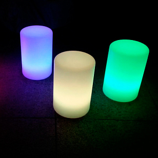 Светящийся LED цилиндр LightHouse Valz 220 V White для сада и загородного дома Светящийся LED цилиндр LightHouse Valz 220 V White, уличное оборудование