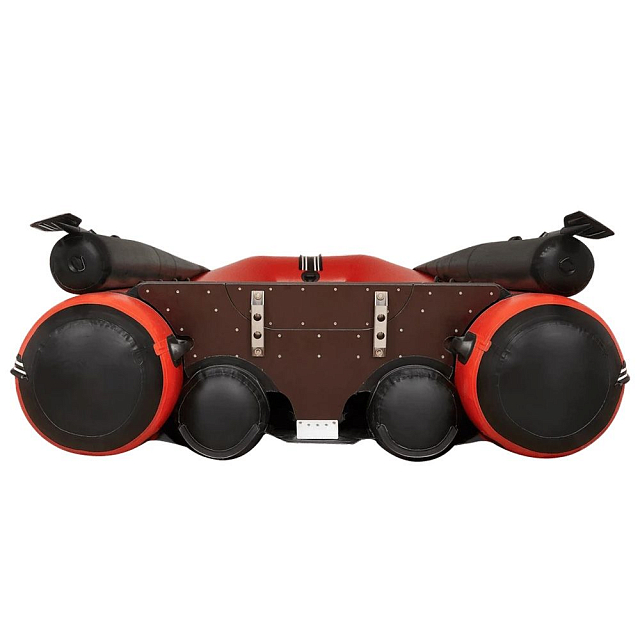 Лодка ПВХ Фрегат 390 FM Jet/L/S красная