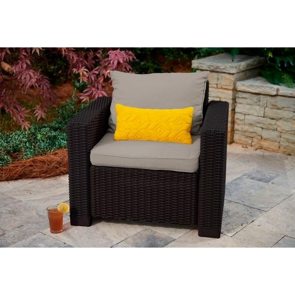 Кресло Keter California (2 шт) графит 