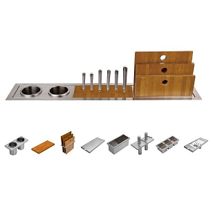 Блок Manhattan 100 для приготовления пищи Блок Manhattan 100 для сада