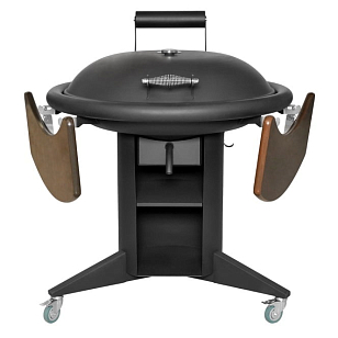 Дровяной гриль для дачи Hunter Smoker 414 для приготовления пищи Дровяной гриль для дачи Hunter Smoker 414 для сада