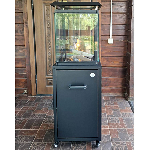 Уличный газовый обогреватель WWT 13M Black, уличное оборудование