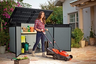 Уличная тумба Keter Grande Store 2020 л, садовая мебель