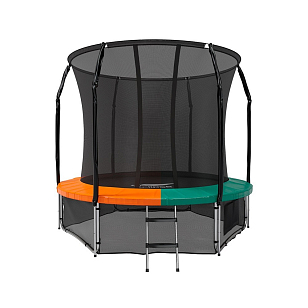 Батут Eclipse Space Twin Green/Orange 8FT для хобби и пикника