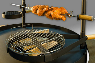 Гриль дровяной стационарный LAPPIGRILL-90 для приготовления пищи Гриль дровяной стационарный LAPPIGRILL-90 для сада