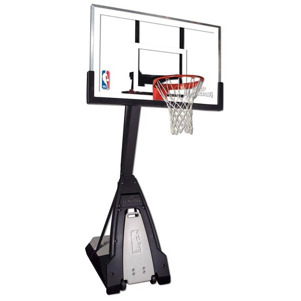 Баскетбольная стойка NBA THE BEAST PORTABLE 60" мобильная стекло