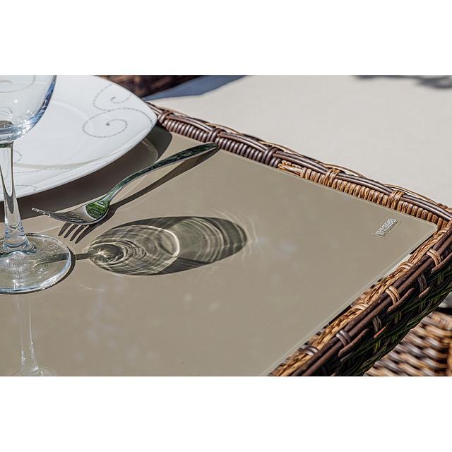 Обеденный комплект Lite Karl Цвет: коричневый 