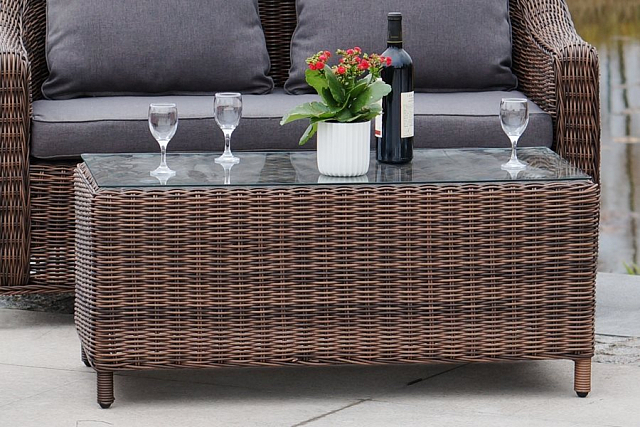 Журнальный столик 4SIS Макиато Цвет: коричневый 