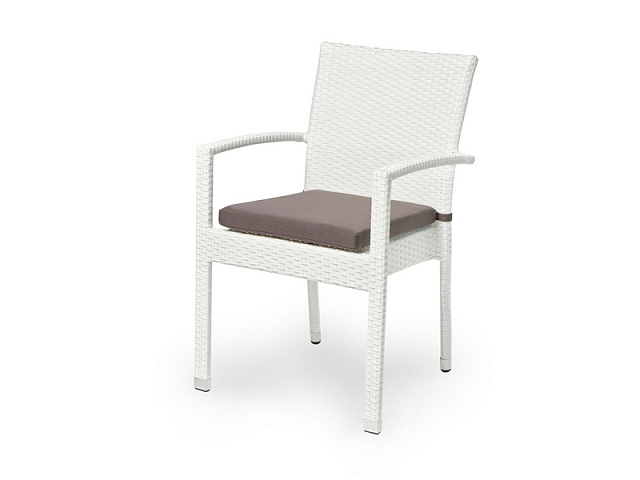 Плетеный стул Joygarden Milano белый 