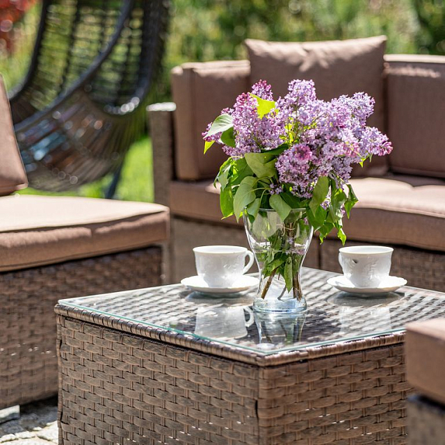 Комплект мебели из искусственного ротанга Lite Mia Brown 