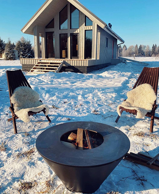 Гриль-очаг Elbrus Home Этна Ø100 (Термостойкая эмаль)