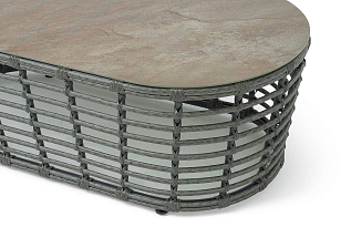 Журнальный столик 4SIS Валенсия, цвет серый для дачи Журнальный столик 4SIS Валенсия, цвет серый, садовая мебель