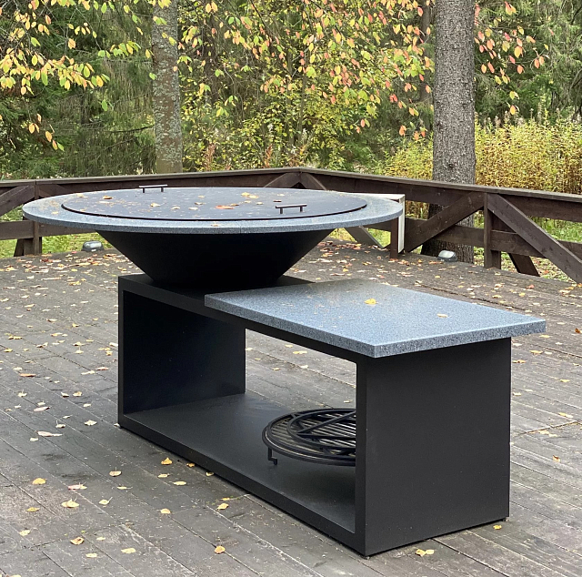 Гриль-очаг Elbrus Home Памир Ø100 (Термостойкая эмаль)