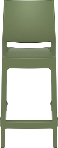 Стул полубарный Siesta Contract Maya Bar 65 Цвет: оливковый, садовая мебель