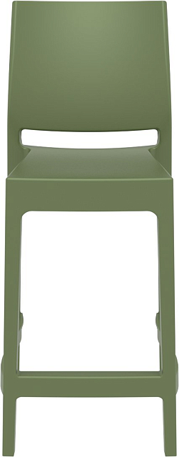 Стул полубарный Siesta Contract Maya Bar 65 Цвет: оливковый 