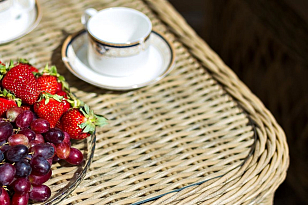 Плетеный кофейный стол Joygarden Oslo