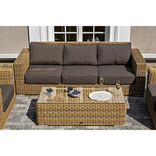 Лаунж-зона 4SIS Боно, цвет соломенный, садовая мебель