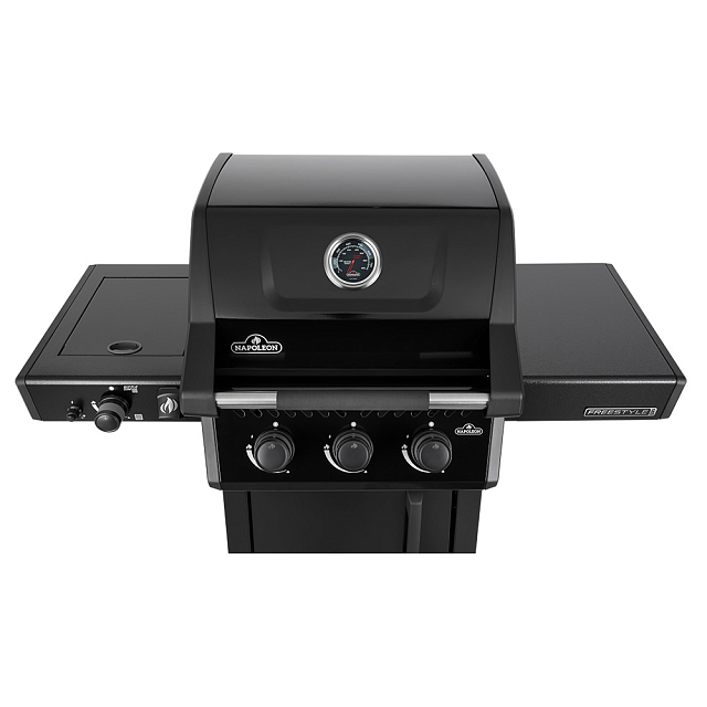 газовый гриль napoleon freestyle 365 pro sib (с ик горелкой 2/3 и дверцей)