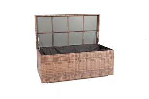 Плетёный сундук для хранения 4SIS Порту Цвет: коричневый, садовая мебель