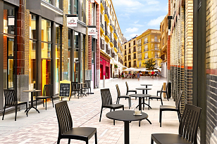 Стол Siesta Contract Octopus Цвет: черный, садовая мебель