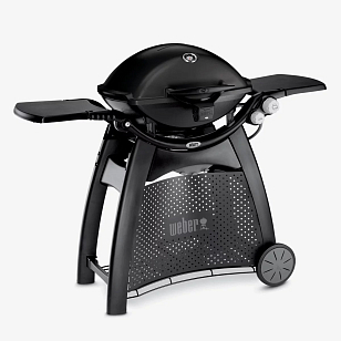 Гриль газовый на подставке Weber Q 3200 Black Line для приготовления пищи гриль газовый на подставке weber q 3200 black line