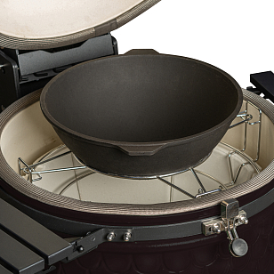 керамический угольный гриль dinoegg classic black для дачи