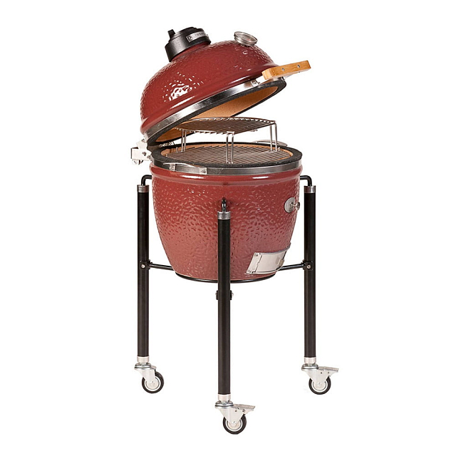 Керамический гриль Monolith Junior Red 2.0 на ножках