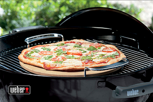 Камень для выпечки пиццы пиццы Weber GBS для приготовления пищи Камень для выпечки пиццы пиццы Weber GBS для сада