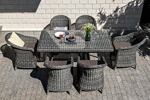 Кресло 4SIS Равенна, цвет графит для дачи Кресло 4SIS Равенна, цвет графит, садовая мебель