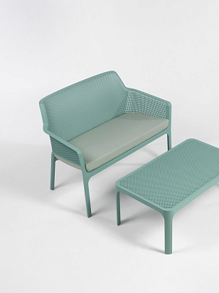 Диван Nardi Net Bench Цвет: ментоловый, садовая мебель