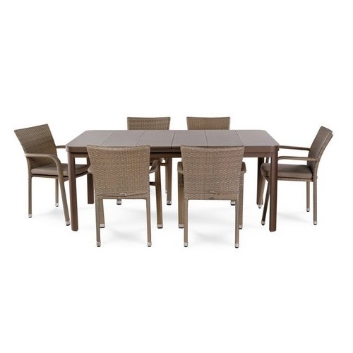 Обеденная группа Joygarden Sunstone с подлокотниками 