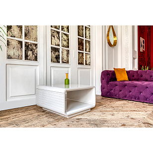 Столик журнальный Paoli Velvet Quadro Цвет: серый беж, товары для загородного дома