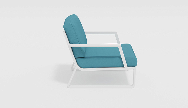 Лаунж зона Gardenini Voglie Белый / Голубой 