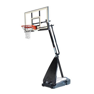 Баскетбольная стойка Spalding 54" Glass Hybrid Portable мобильная стекло для хобби и пикника