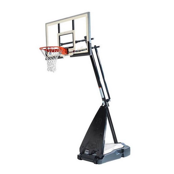 Баскетбольная стойка Spalding 54" Glass Hybrid Portable мобильная стекло