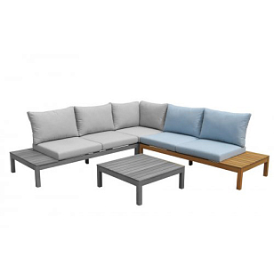 Софа Joygarden Mason двухместная правая, садовая мебель