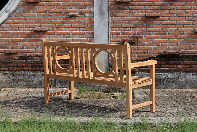 Скамейка из тика Lite Villaga 