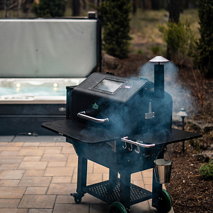 Пеллетный гриль GMG Ledge для приготовления пищи пеллетный гриль gmg ledge