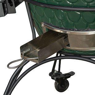 керамический угольный гриль dinoegg classic green для дачи