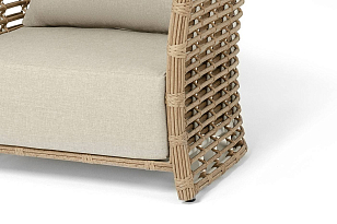 Кресло 4SIS Валенсия, цвет соломенный, садовая мебель