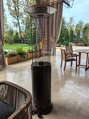 Уличный газовый обогреватель WWT 13D Pro Brown mini, уличное оборудование