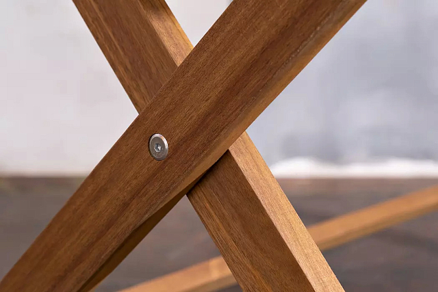 Стол из акации Joygarden Oxford складной 90 см 