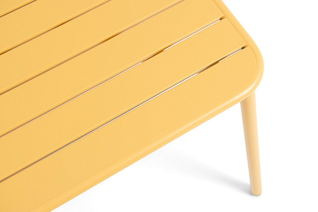 Стол 4SIS Гелиос, цвет желтый 