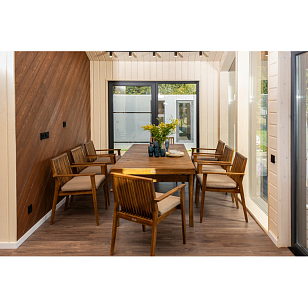 Обеденная группа из акации Joygarden Mona XL, садовая мебель