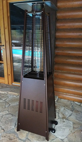 Уличный газовый обогреватель WWT 13I Total Brown Mini, уличное оборудование
