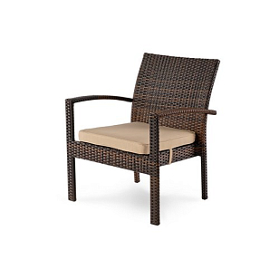 Лаунж зона Joygarden Milano темно-коричневый для дачи Лаунж зона Joygarden Milano темно-коричневый, садовая мебель