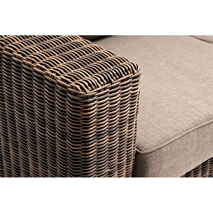 Диван 4SIS Боно трехместный Цвет: коричневый