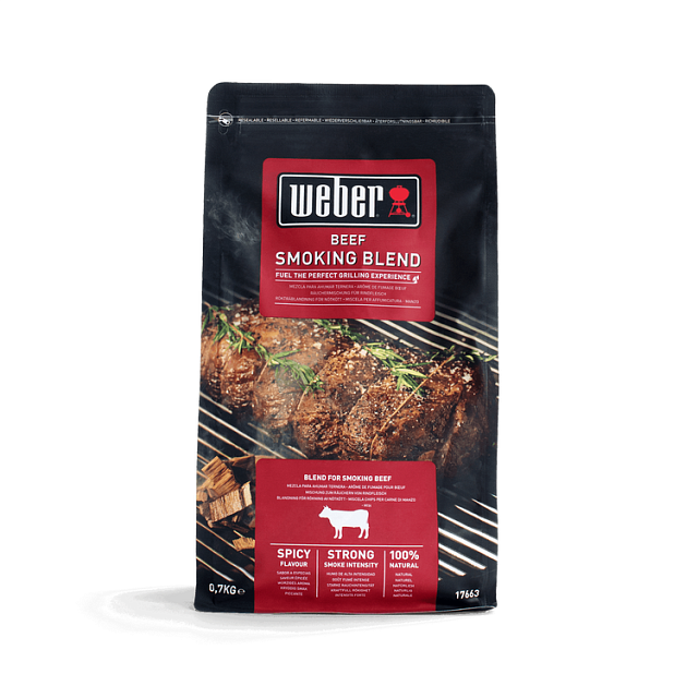 Щепа для копчения мяса Weber "Смесь для говядины" 700 г